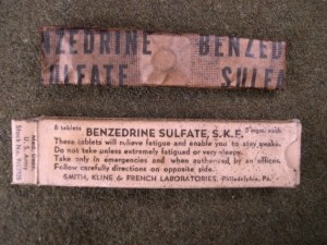 Benzedrine Sulphate 5mg tablets - S.K.F