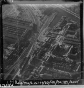 Aerial Photo from the Laurier Military History Archives. Box 0040 – 414/805 Image 6018 